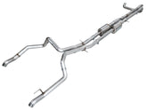 AWE 0FG Catback Split Rear Exit Exhaust for 4th Gen Silverado/Sierra 1500 6.2L (with bumper cutouts) - OE Tips - Primary